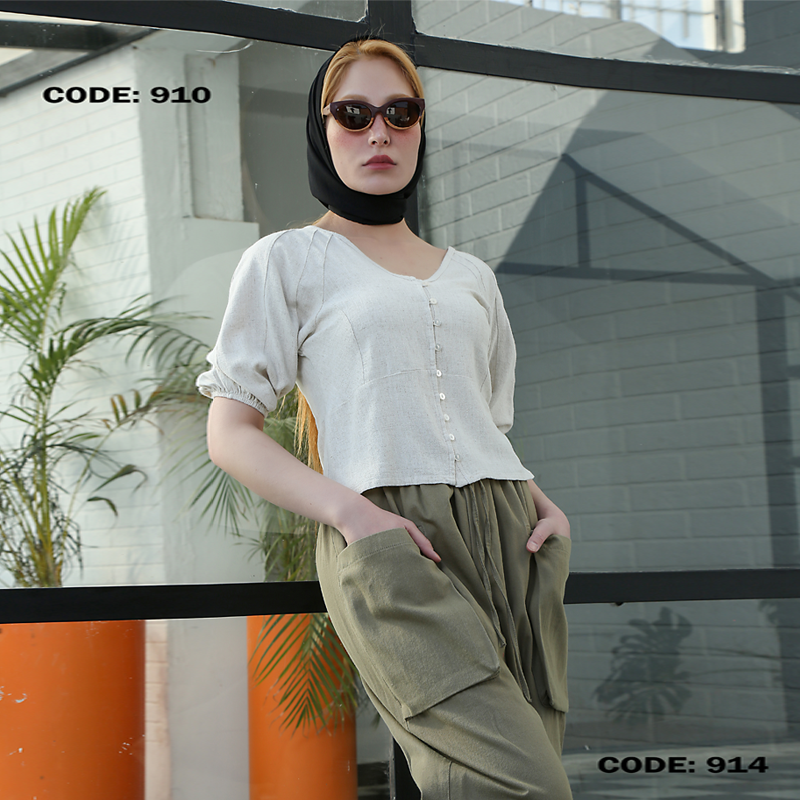 567888 بلوز زنانه 910 - Image 1