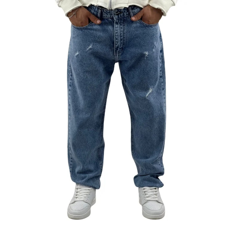 شلوار بگ زاپ دار مردانه