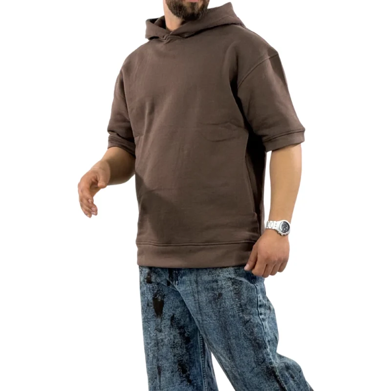 هودی آستین کوتاه مردانه - تصویر 7