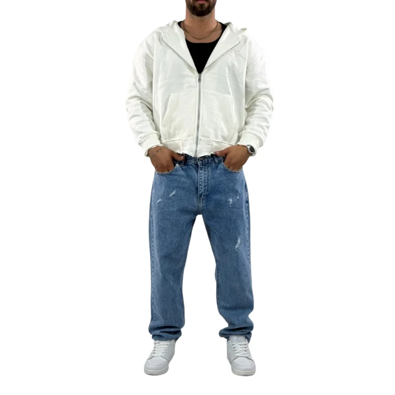 شلوار بگ زاپ دار مردانه - تصویر 2