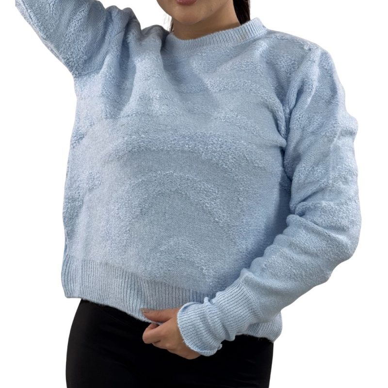 بلوز بافت کد 1641 - تصویر 3