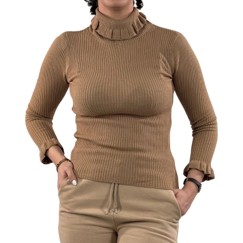 یقه اسکی چین دار