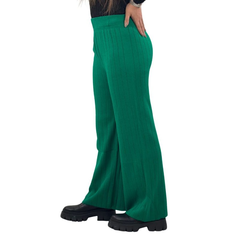 شلوار بافت راه راه زنانه - تصویر 3